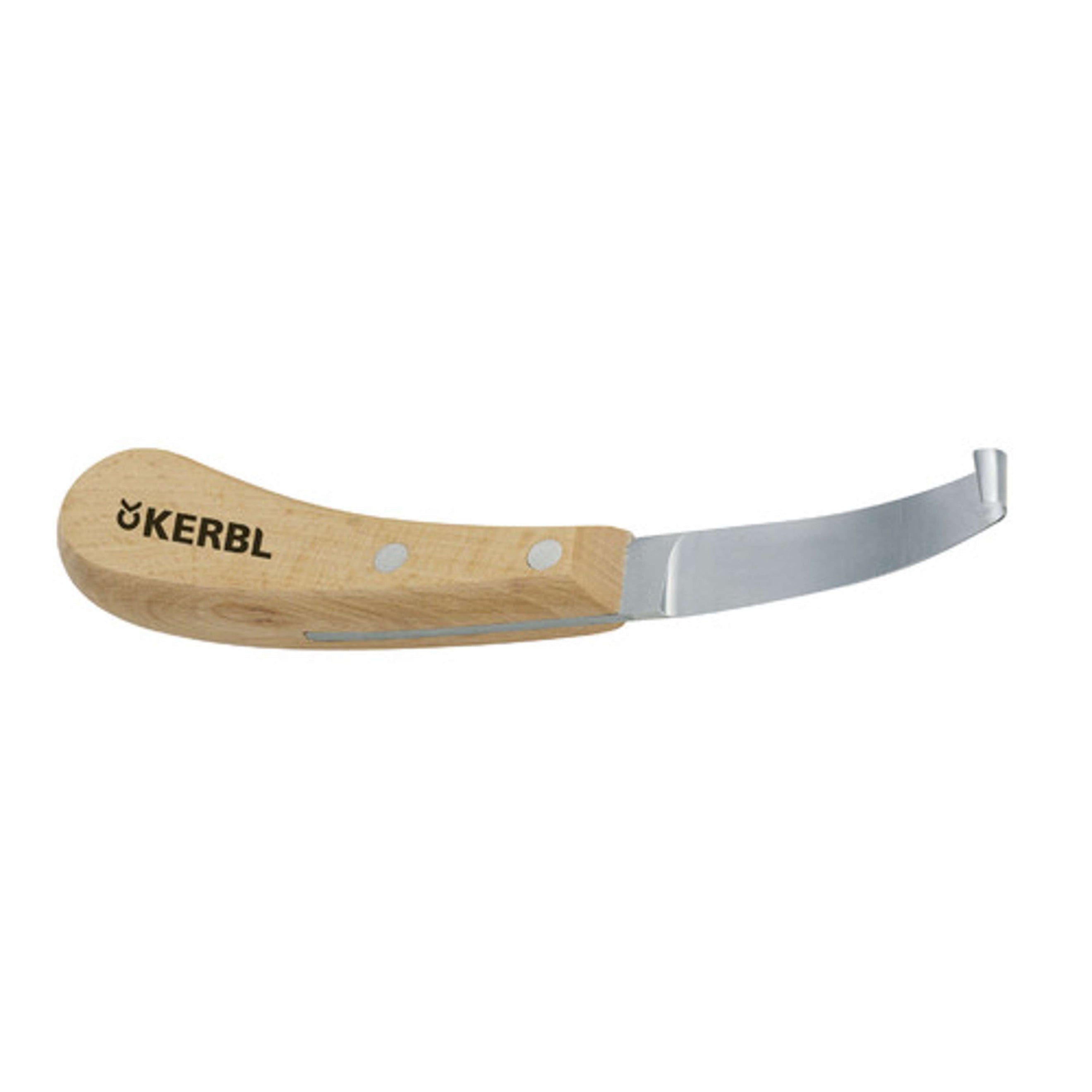 Kerbl Coltello per zoccoli Profi Legno e metallo