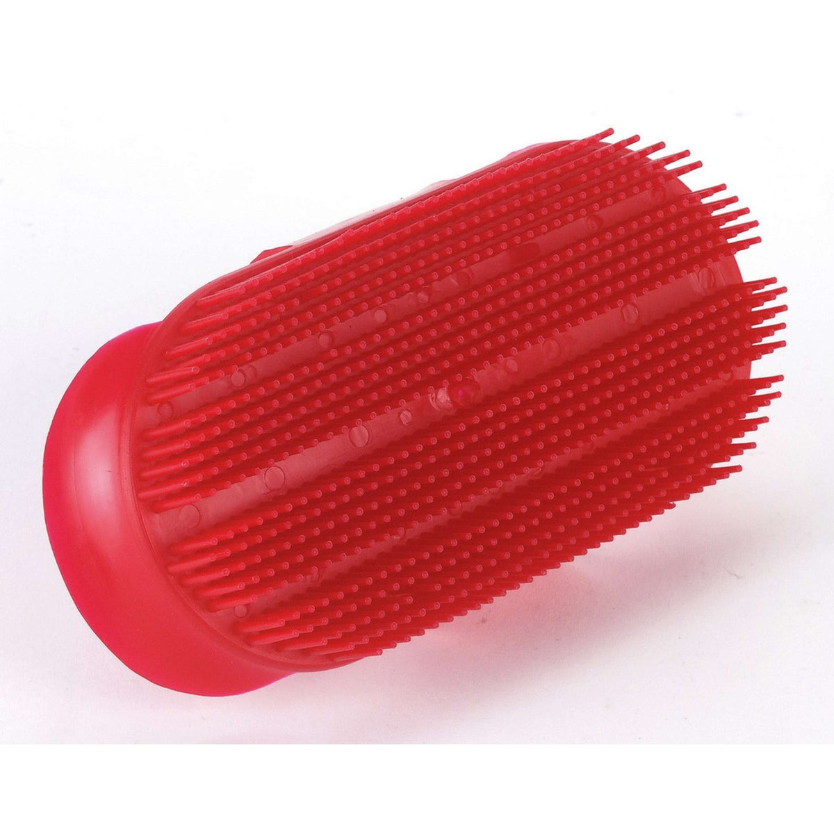 Kerbl Striglia a denti metallici Rosso