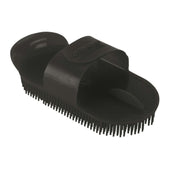Kerbl Striglia a denti metallici Nero