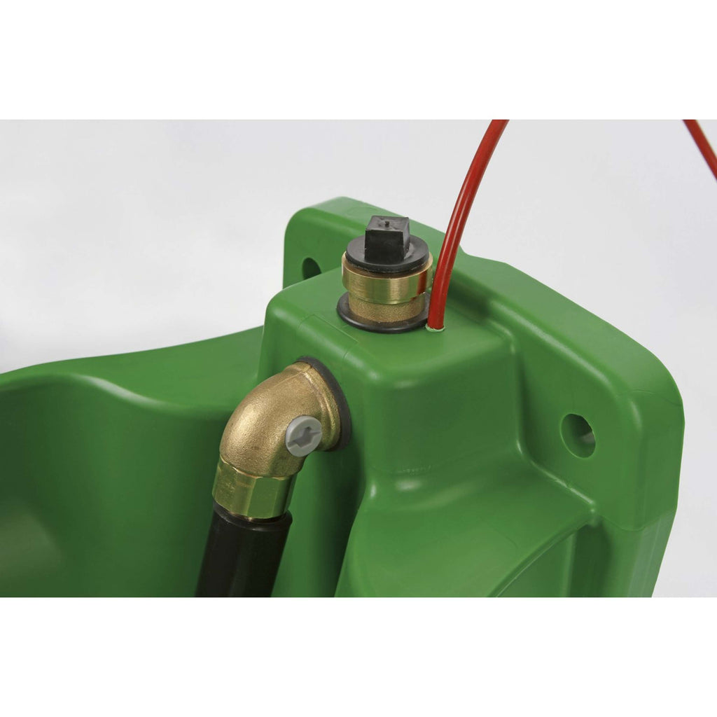 Kerbl Abbeveratoio riscaldato in plastica HP20, 230v con riscaldamento a tubo