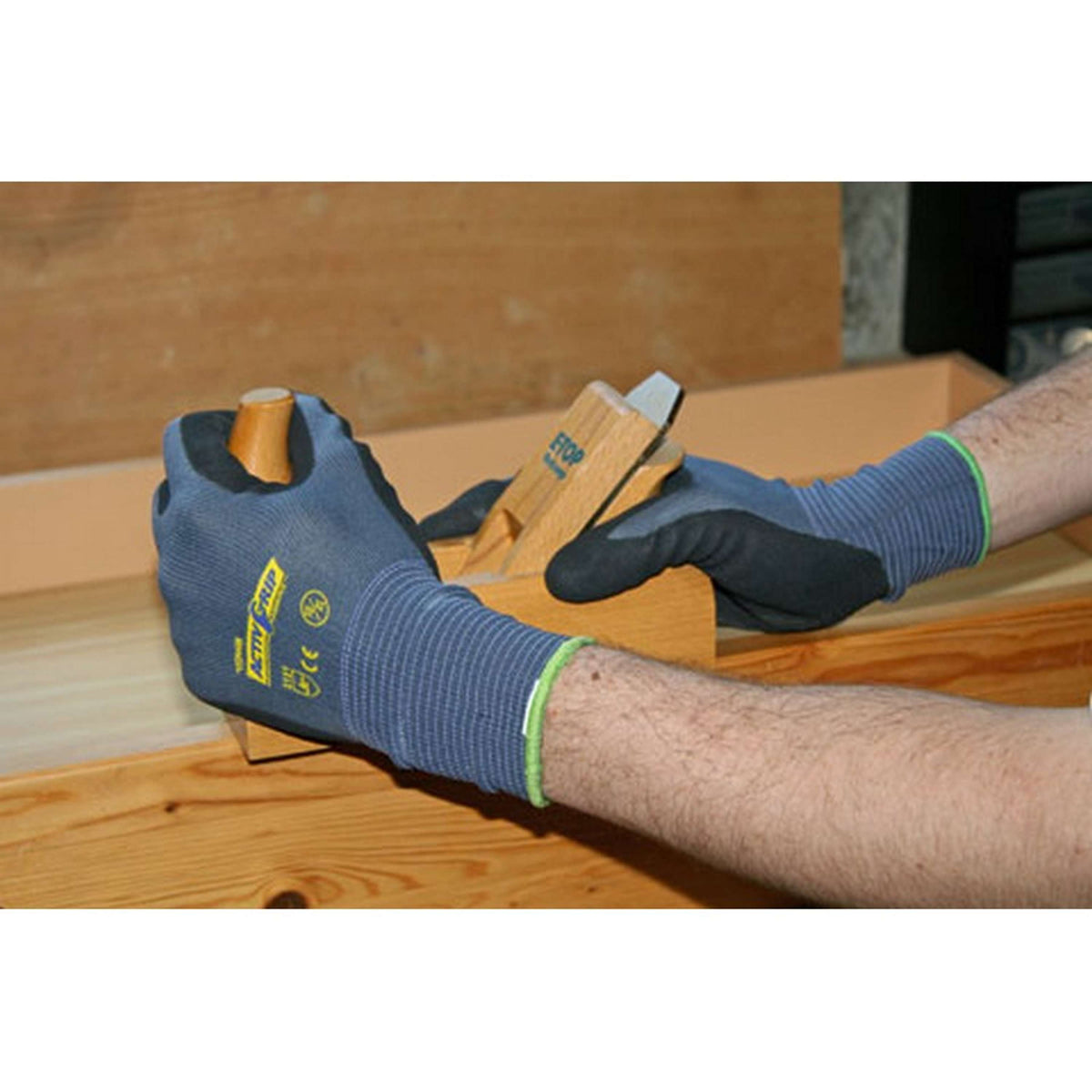 Keron Guanto Active Grip Advance Blu/Nero