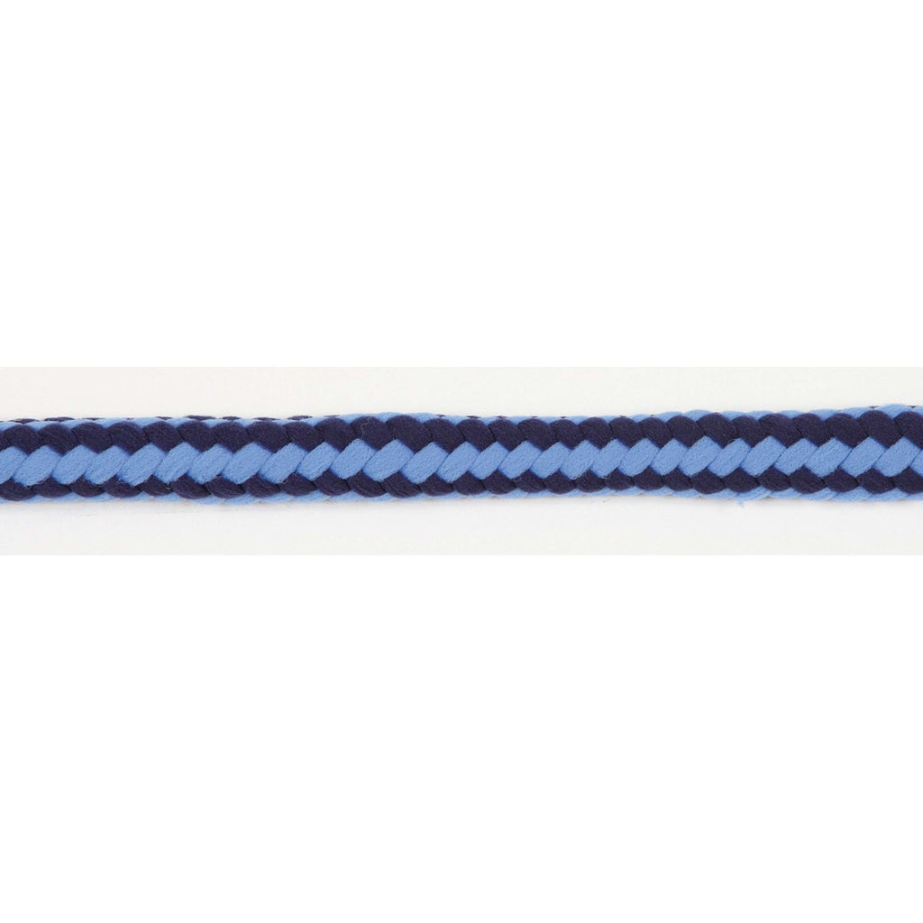 Covalliero Corda per Cavezza Hippo con Moschettone Blu marino/azzurro