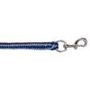 Covalliero Corda per Cavezza Hippo con Moschettone Blu marino/azzurro
