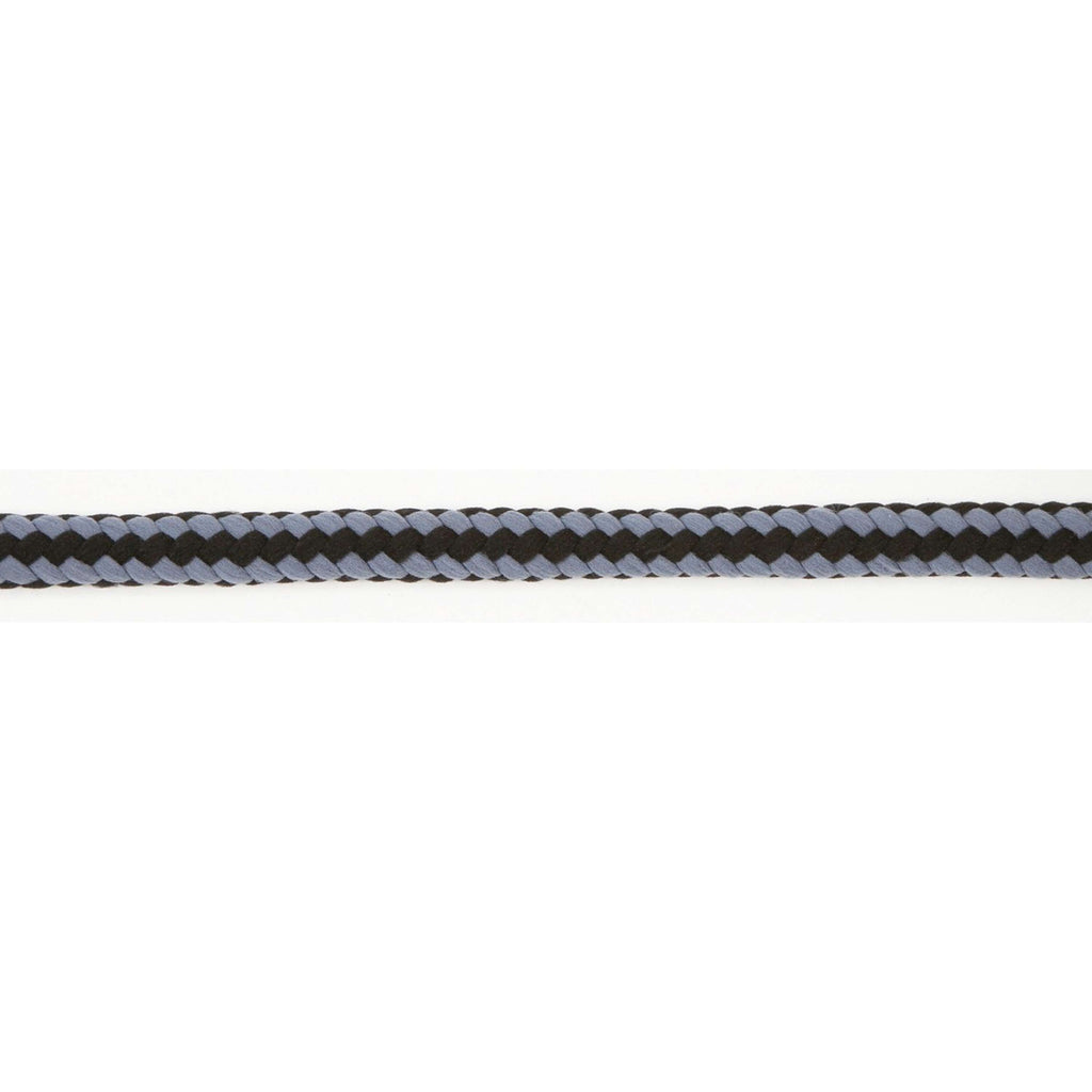 Covalliero Corda per Cavezza Hippo con Moschettone Nero Argento