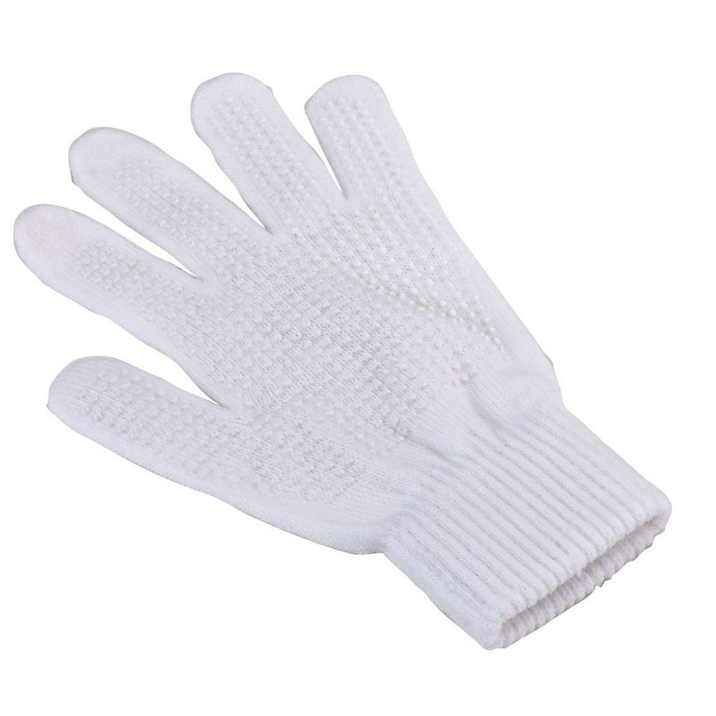 Covalliero Guanti da equitazione Magic Grippy Bambini Bianco