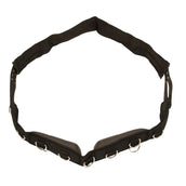 Kerbl Anello di affondo Eurohorse 9 anelli regolabili Nero