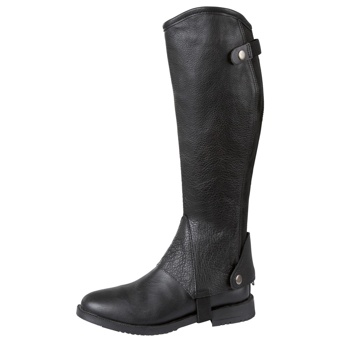 Covalliero Minichaps Elasto Leder Nero