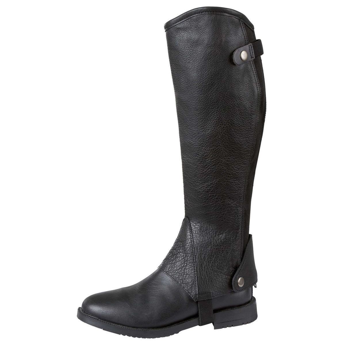 Covalliero Minichaps Elasto Leder Nero