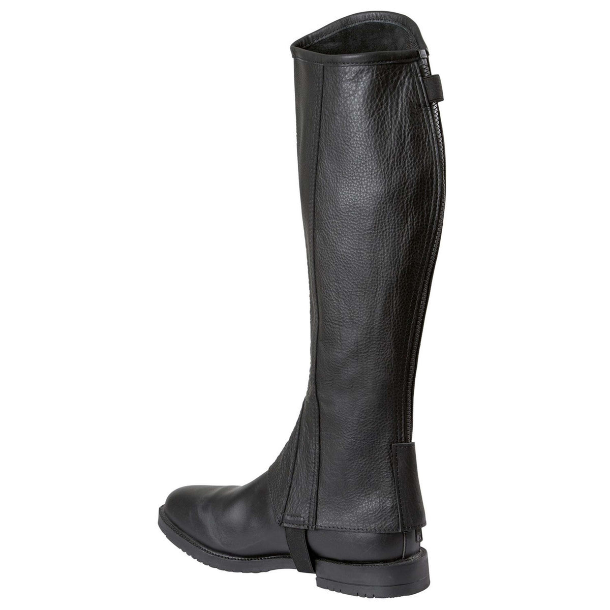 Covalliero Minichaps Elasto Leder Nero