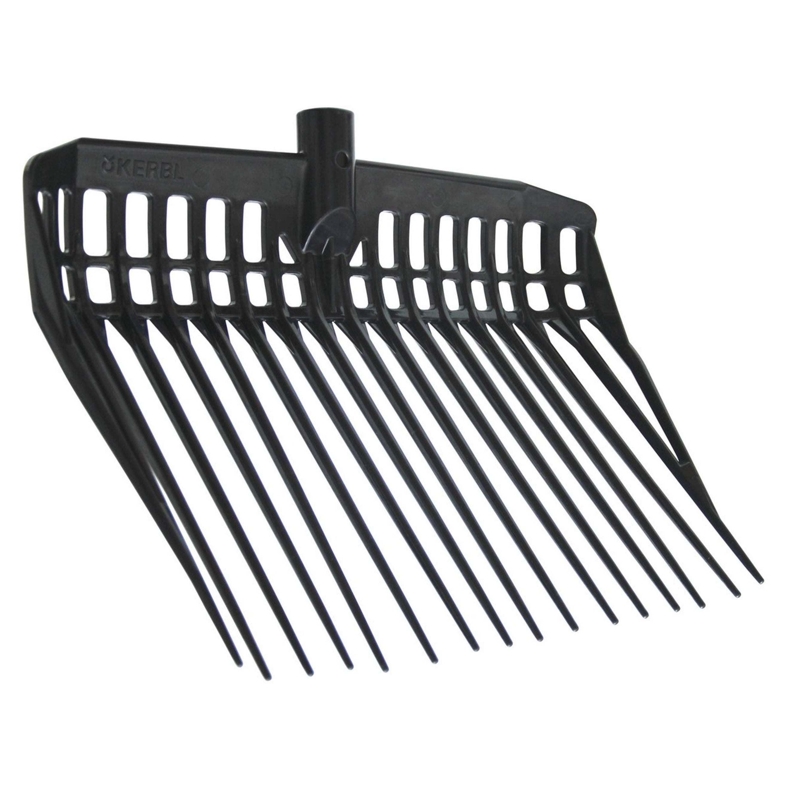 Kerbl Forca per letame Ecofork Nero