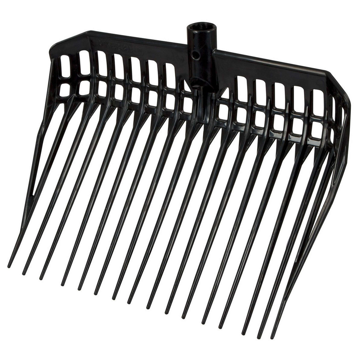 Kerbl Forca per letame Ecofork Nero