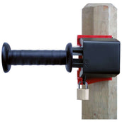 Ako Blocco maniglia cancello Nero/Rosso