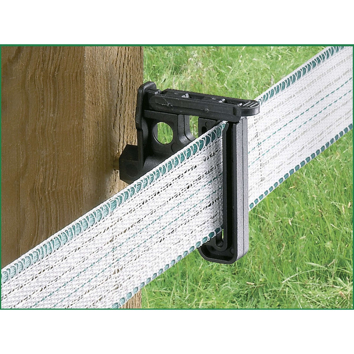 Clip Insulator Maxi Tape/Rope 6mm vite 30 pezzi