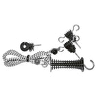 Corral Sistema di Cancello Eco Flexibel Nero/Bianco