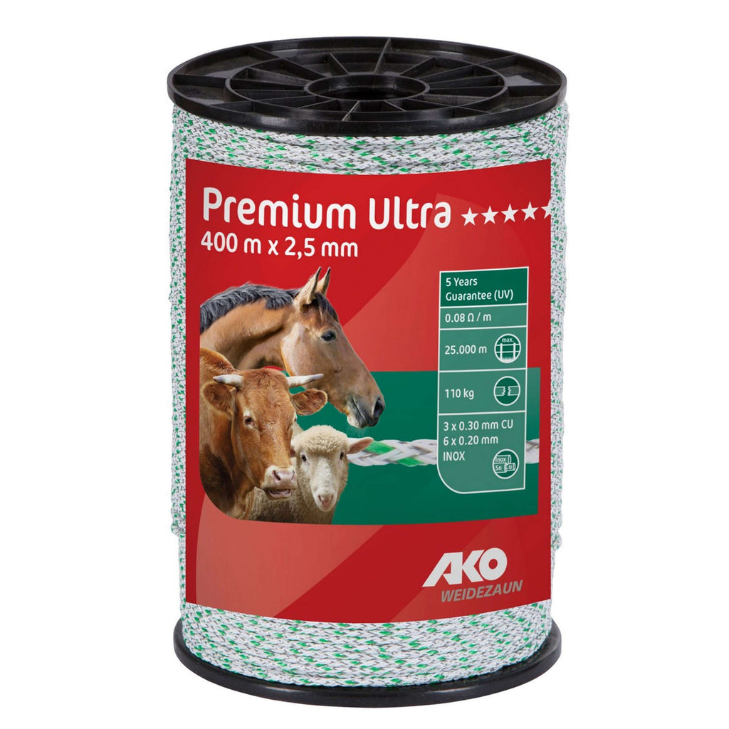 Ako Recinto Elettrico Premium Ultra Bianco/Verde