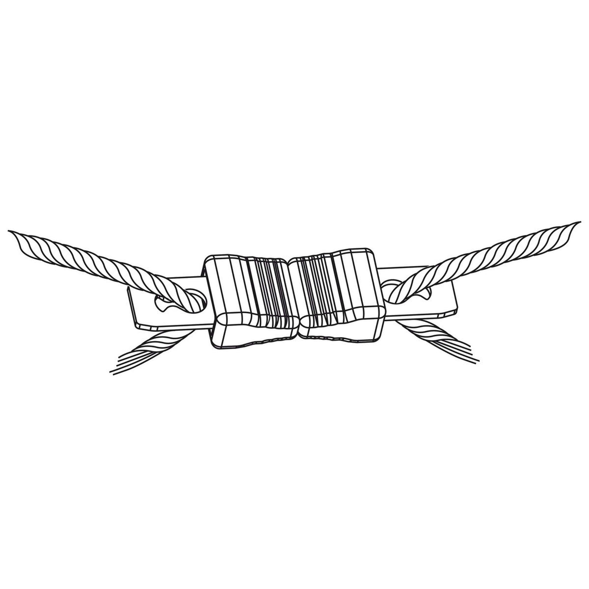 Ako Connettore di Corda Litzclip