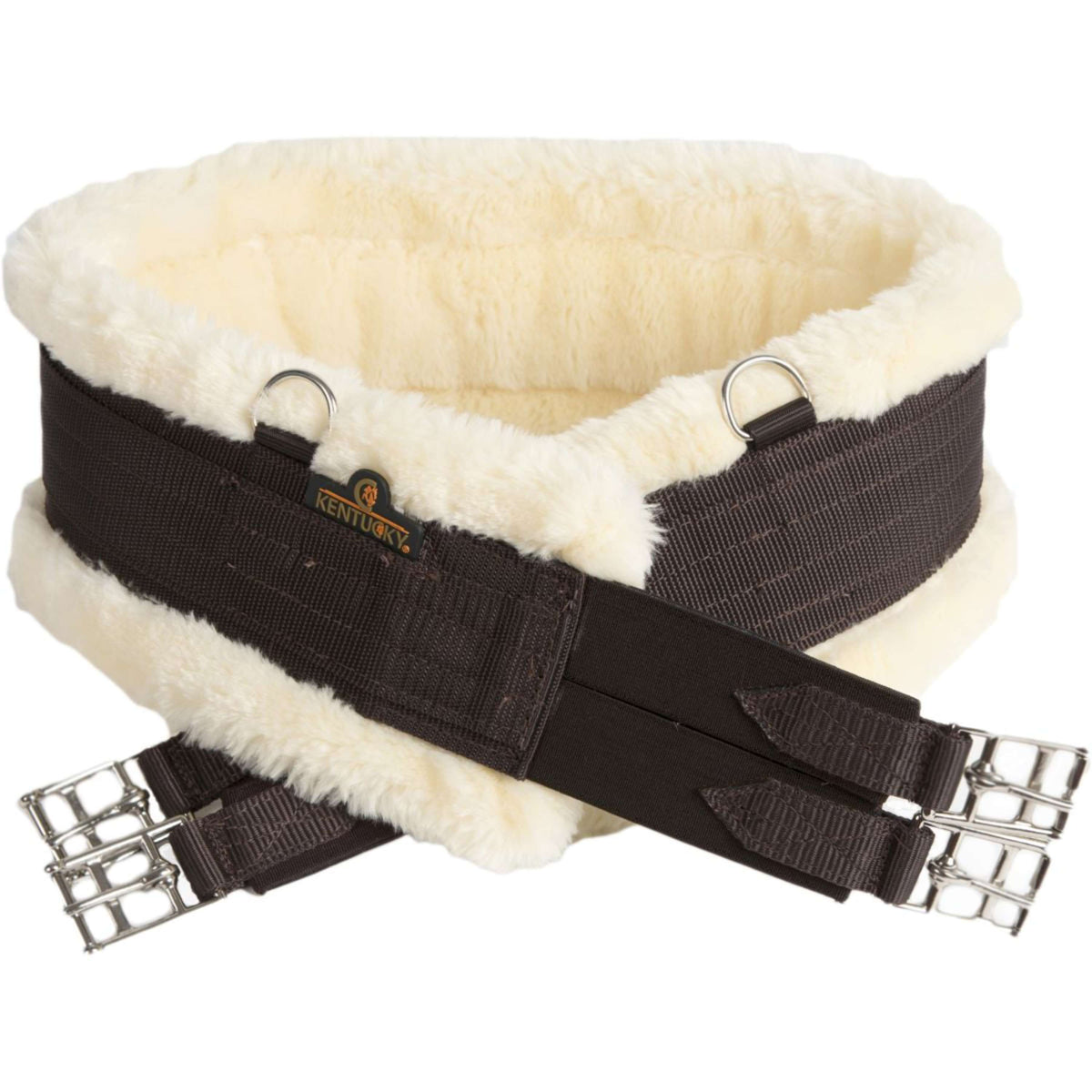 Kentucky Horsewear Sottopancia Polivalente Sheepskin Marrone/Naturale