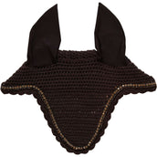 Kentucky Horsewear Copriorecchie Long Stone & Pearl Soundless Marrone