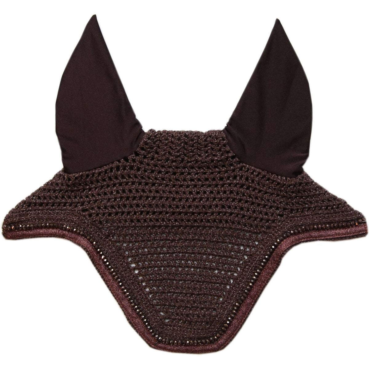 Kentucky Horsewear Copriorecchie Wellington Glitter Marrone