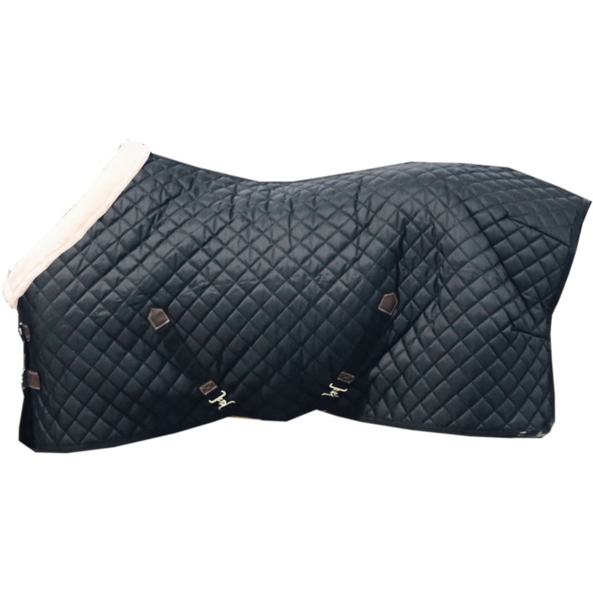 Kentucky Horsewear Coperta da esposizione Nero/Naturale
