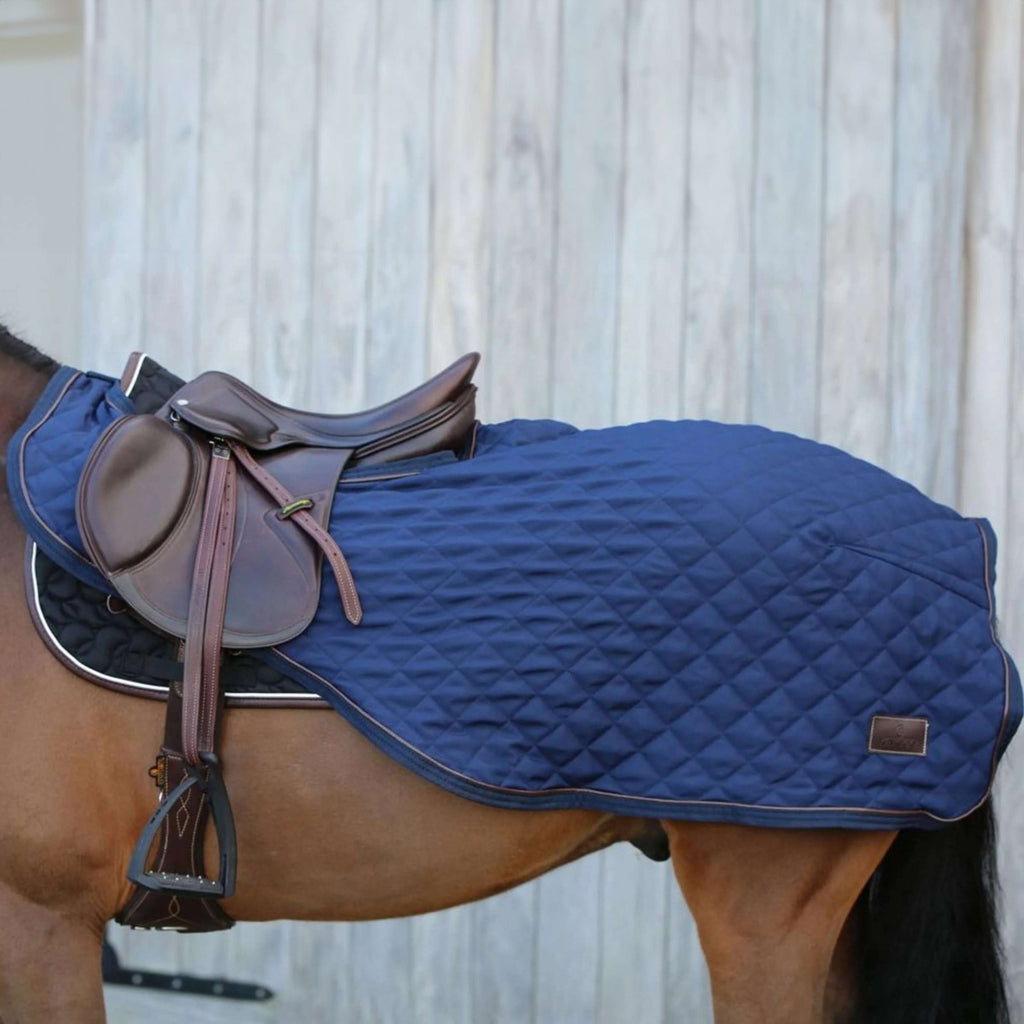 Kentucky Horsewear Coperta da esercizio 160 g Navy
