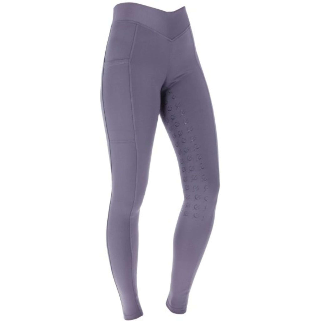 Covalliero Leggings da Equitazione ClassicStar Bambini Graphite
