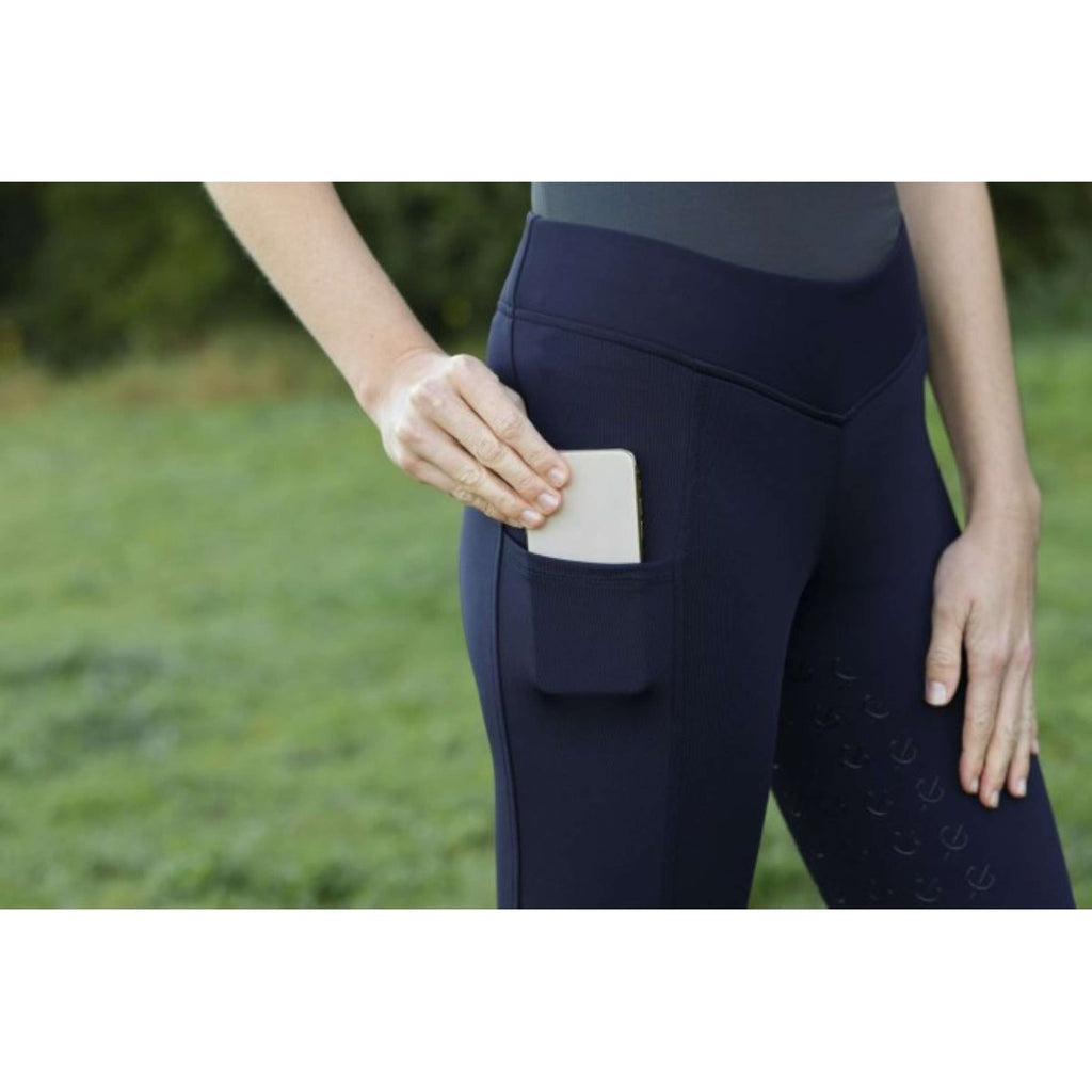 Covalliero Leggings da Equitazione ClassicStar Navy