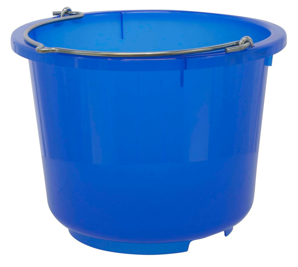 Kerbl Secchio da stalla e costruzione Blu