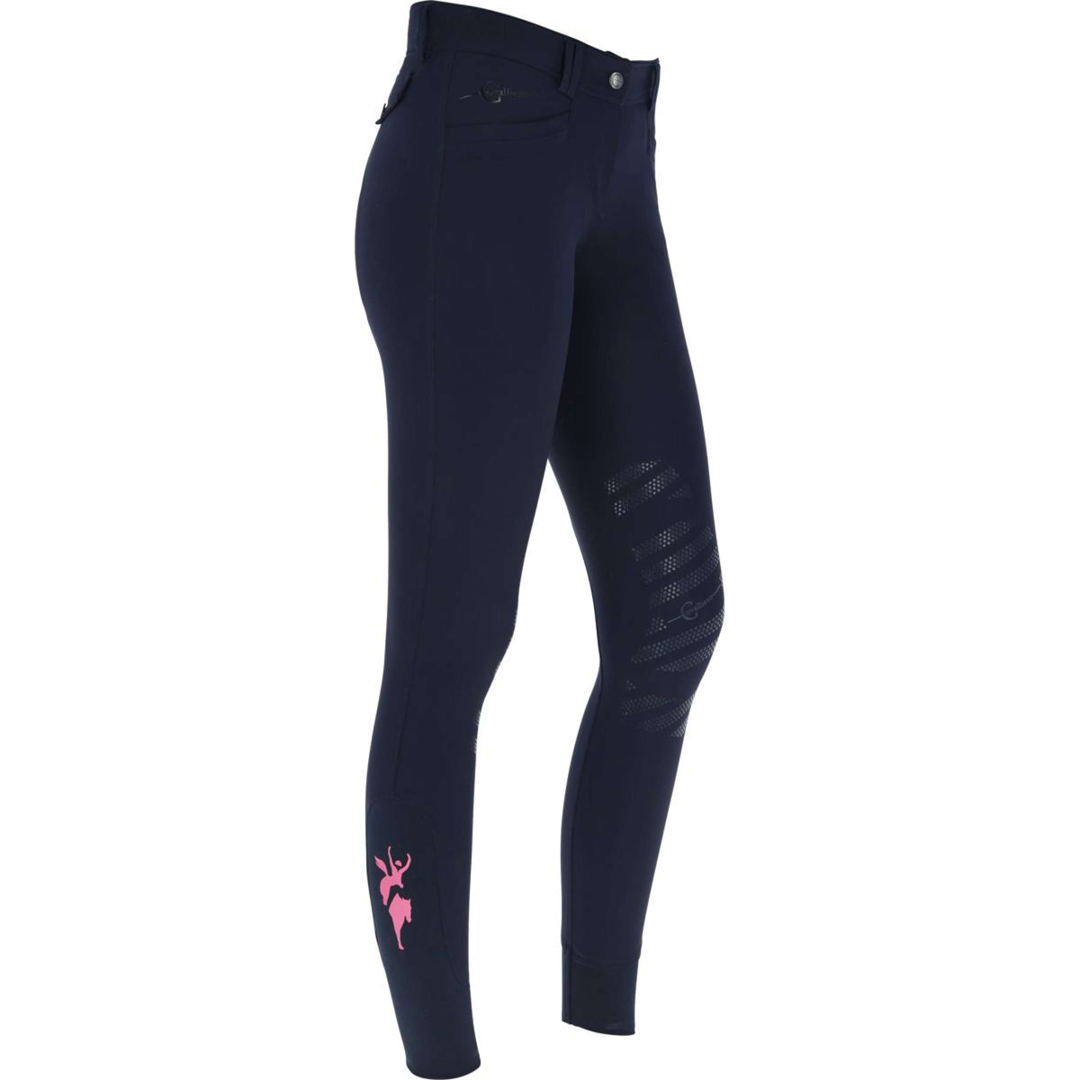 Covalliero Calzoni Janne x PinkRibbon Dark Navy