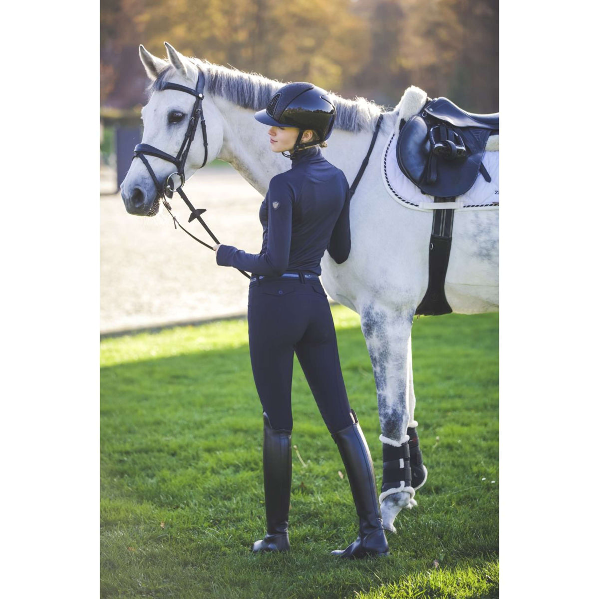 Covalliero Calzoni Janne x PinkRibbon Dark Navy