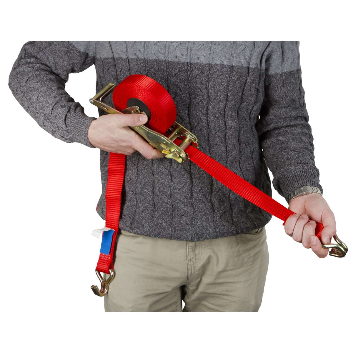 Kerbl Fune di trazione automatica Arancia