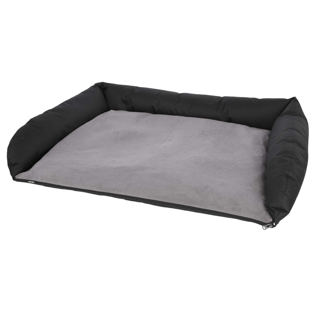 Kerbl Cuscino per baule Nero/Grigio