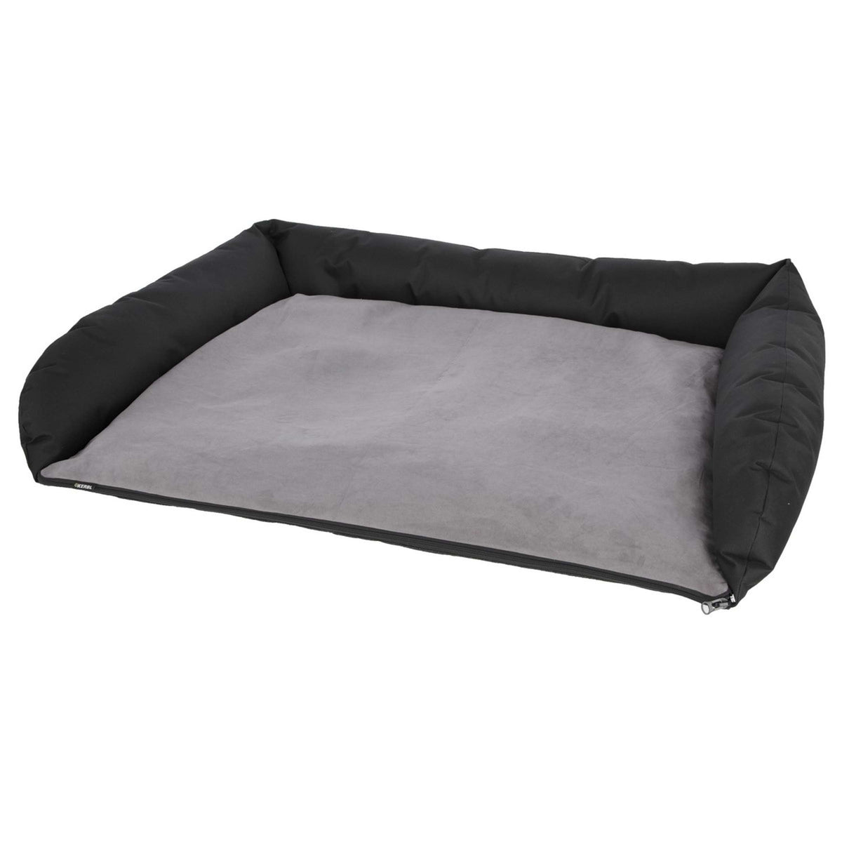 Kerbl Cuscino per baule Nero/Grigio