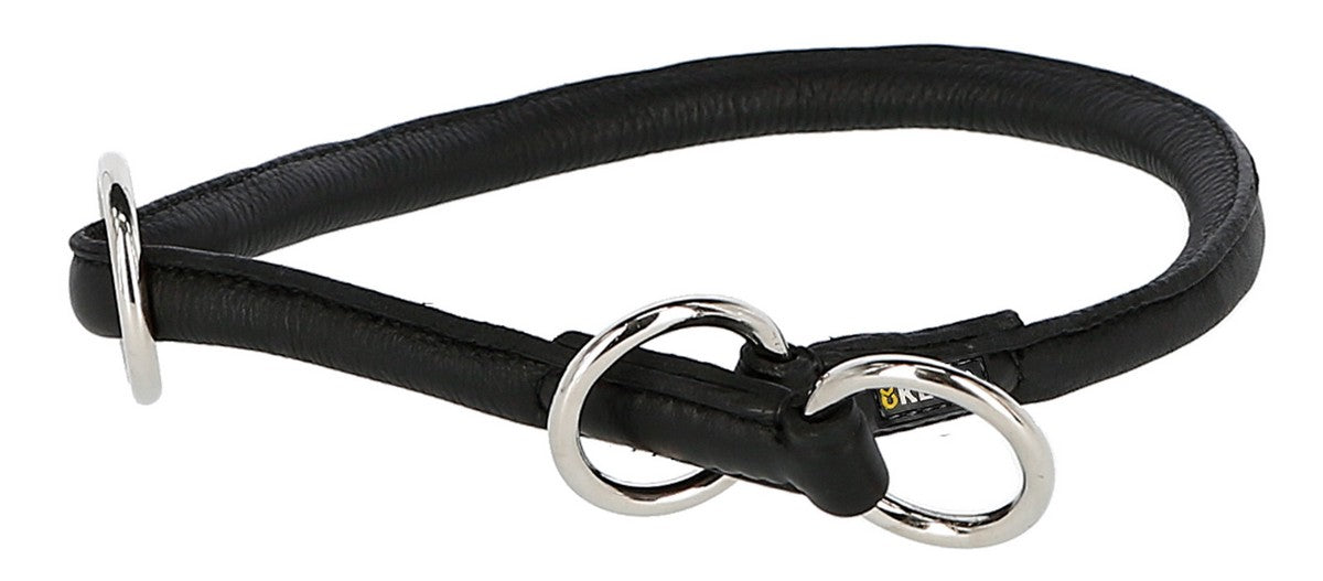 Kerbl Halsband Roma Pelle bovina con fermo Nero