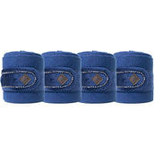 Kentucky Horsewear Bende Polar Fleece Velvet Pearls Navy