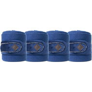Kentucky Horsewear Bende Polar Fleece Velvet Pearls Navy