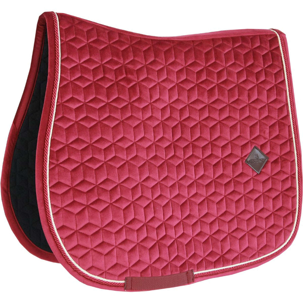 Kentucky Horsewear Sottosella Velvet Saltando Fuchsia