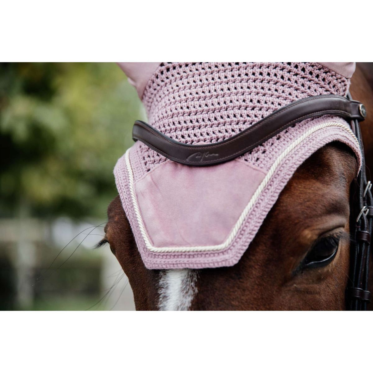 Kentucky Horsewear Cuffietta Wellington Velvet Rosa antico