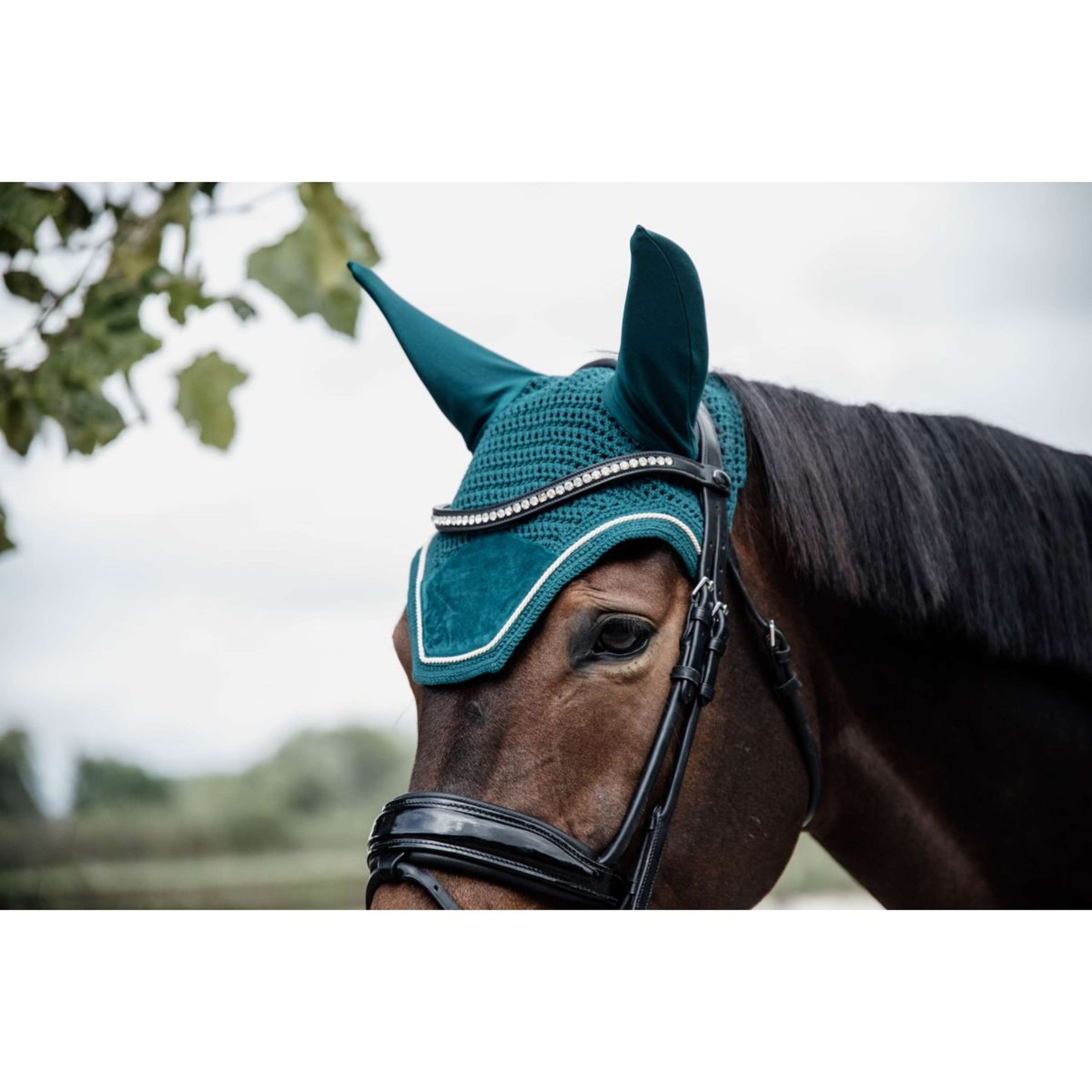 Kentucky Horsewear Cuffietta Wellington Velvet Smeraldo