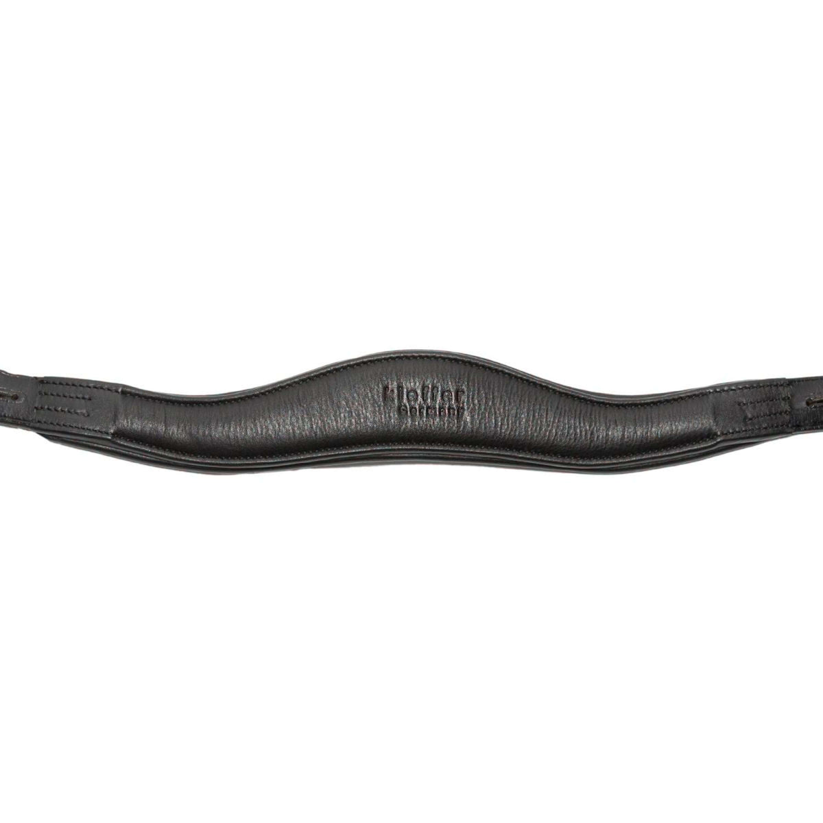 Kieffer Testiera Ultrasoft Sue con Cristalli Nero/Marrone chiaro