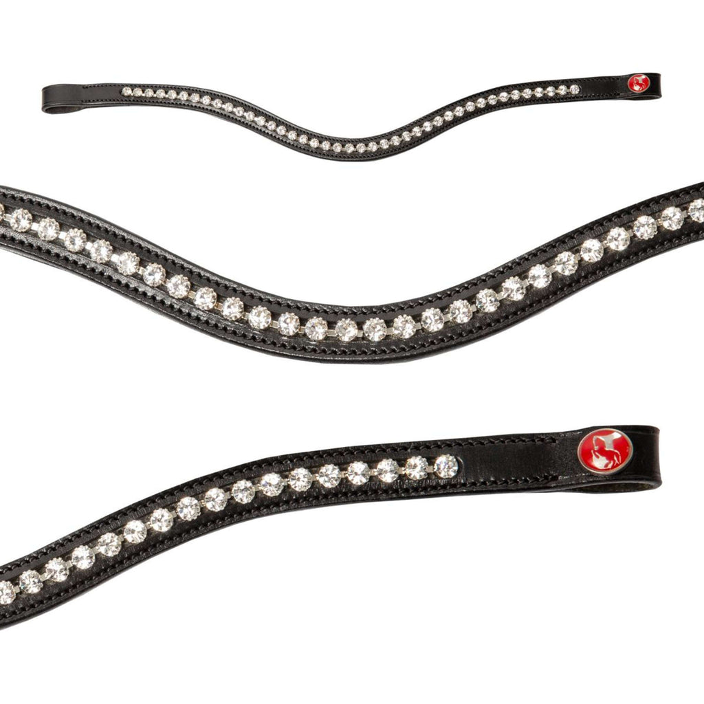 Kieffer Briglia Ultrasoft Haflinger Nero/Bianche Pietre