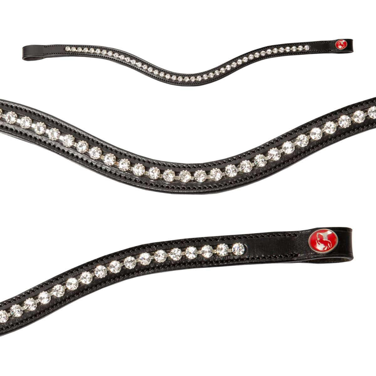 Kieffer Briglia Ultrasoft Haflinger Nero/Bianche Pietre