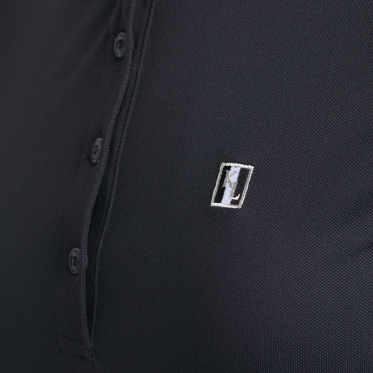 Kingsland Shirt Classic Pique Donne Nero