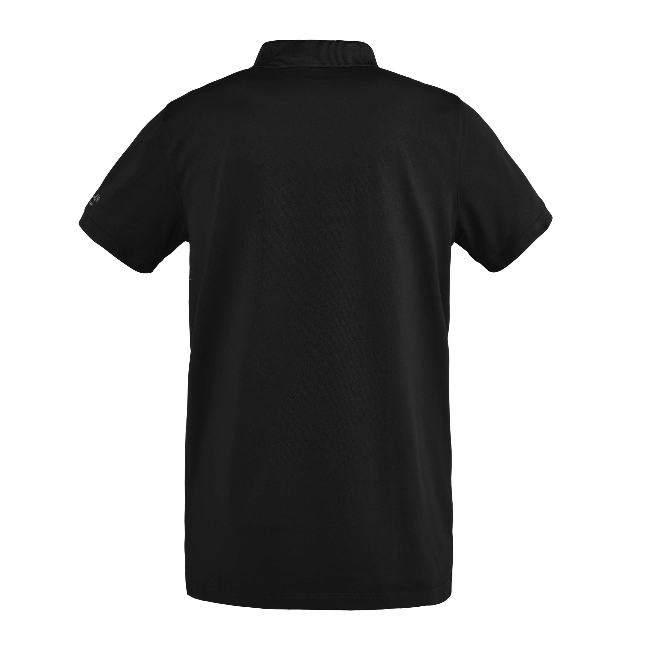 Kingsland Shirt Classic Pique Uomini Nero Kingsland Shirt Classic Pique Uomini Nero