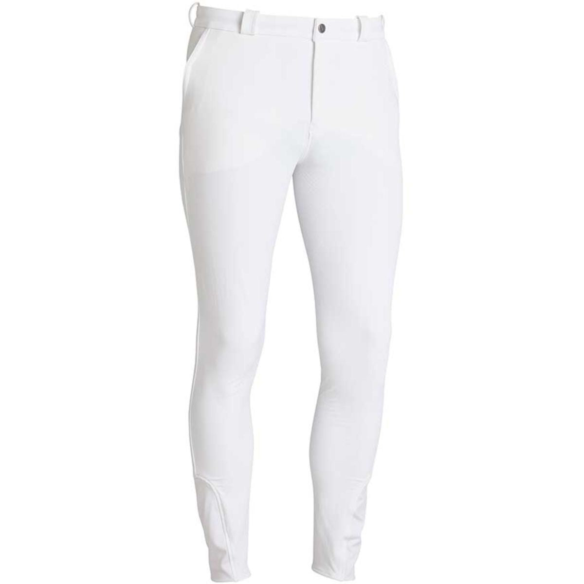 Kingsland Pantaloni da Equitazione Kenton Full Grip Bianco
