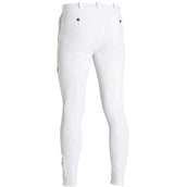 Kingsland Pantaloni da Equitazione Kenton Full Grip Bianco