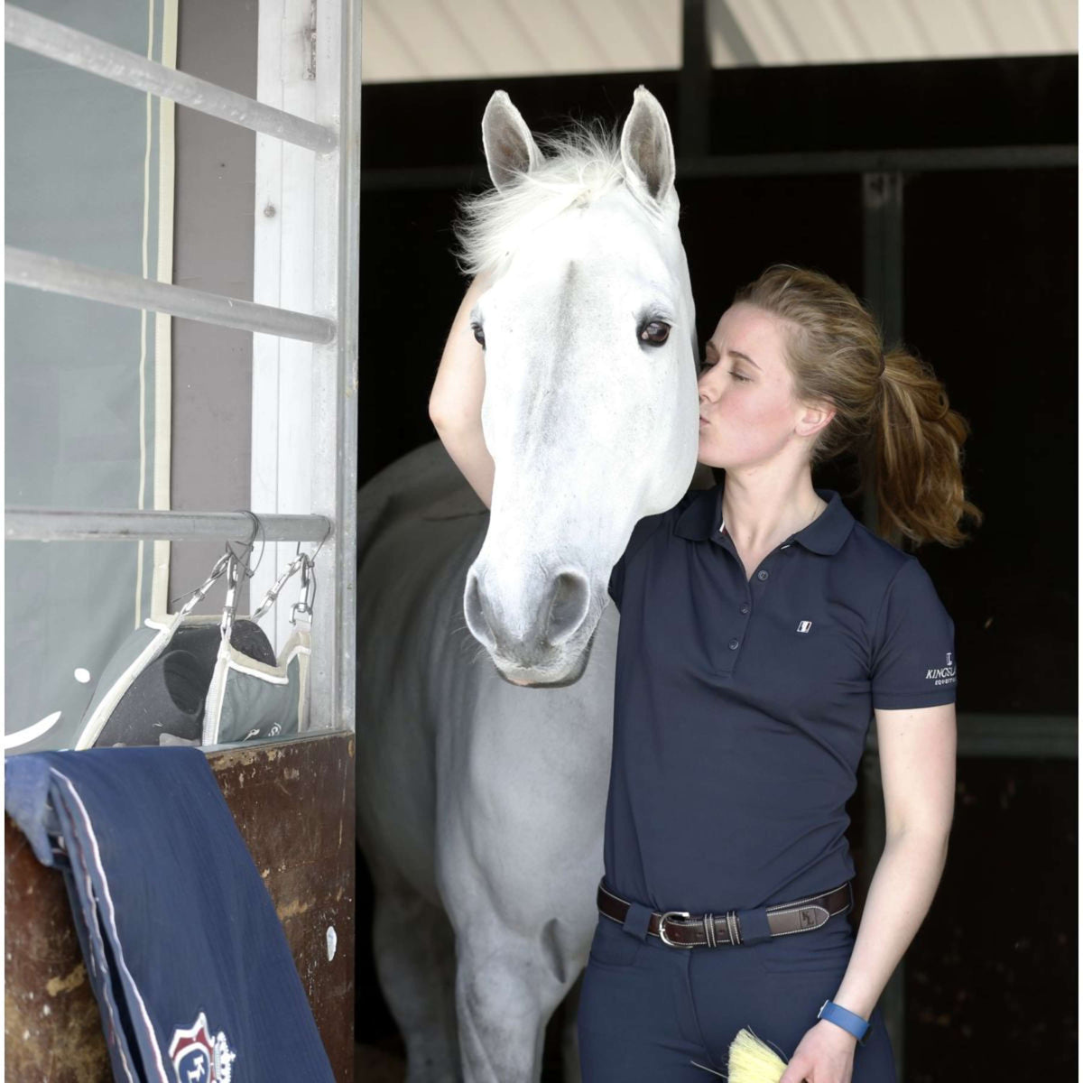 Kingsland Polo Shirt Classic Donne Navy