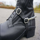 Kavalkade Sporenriemen Nylon intrecciato Nero