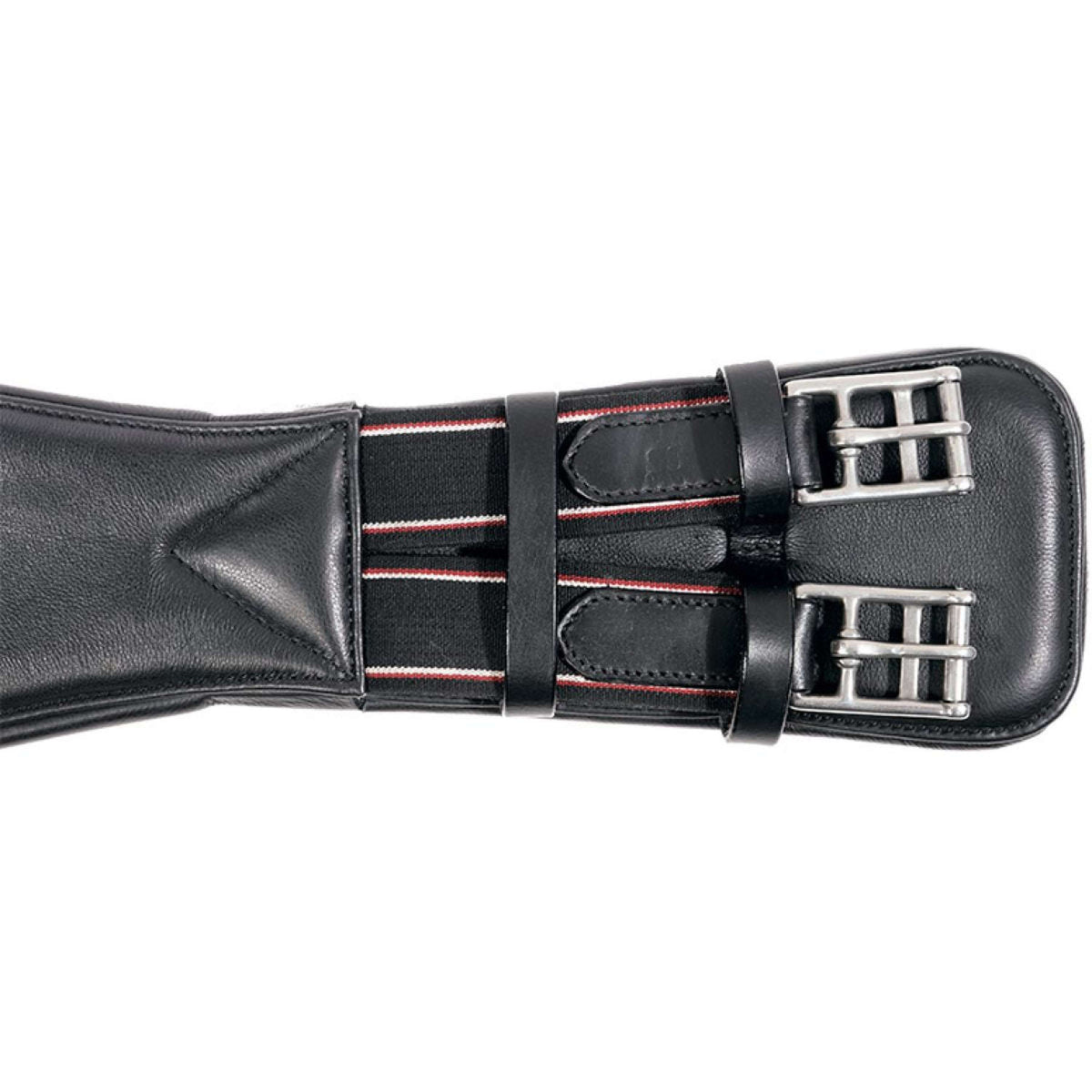 Kavalkade Sottopancia da dressage Classic Soft Leather con Elastico Nero