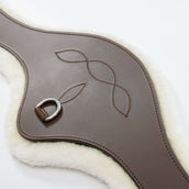 Kavalkade Sottopancia Polivalente Casper Oiled Leather Pelliccia sintetica con elastico Marrone/Naturale